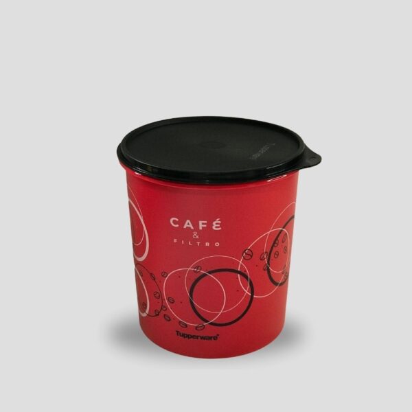 Caixa Café e filtro Tupperware geométrica - Casa, comigo e Tupperware